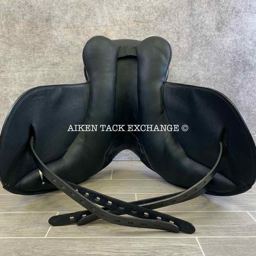 2022 MaxFlex Picasu Monoflap Dressage Saddle, 18" Seat, Flex Tree - Extra Wide, Wool Flocked Panels