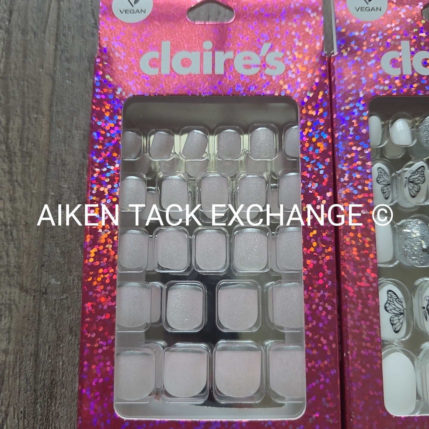 Claire's Press-On Nails (2 Sets) - 24 Count Each (48 Total)
