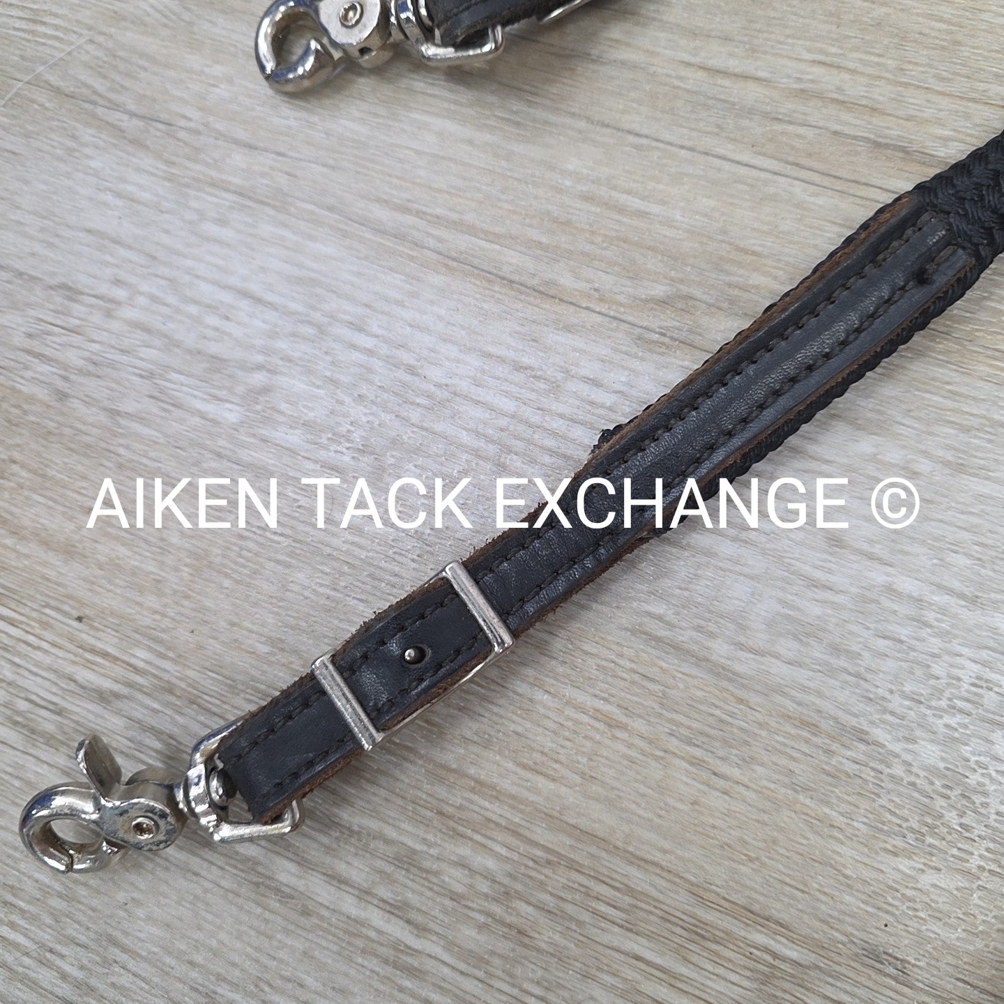 Braided Rope Split Reins with Snaps