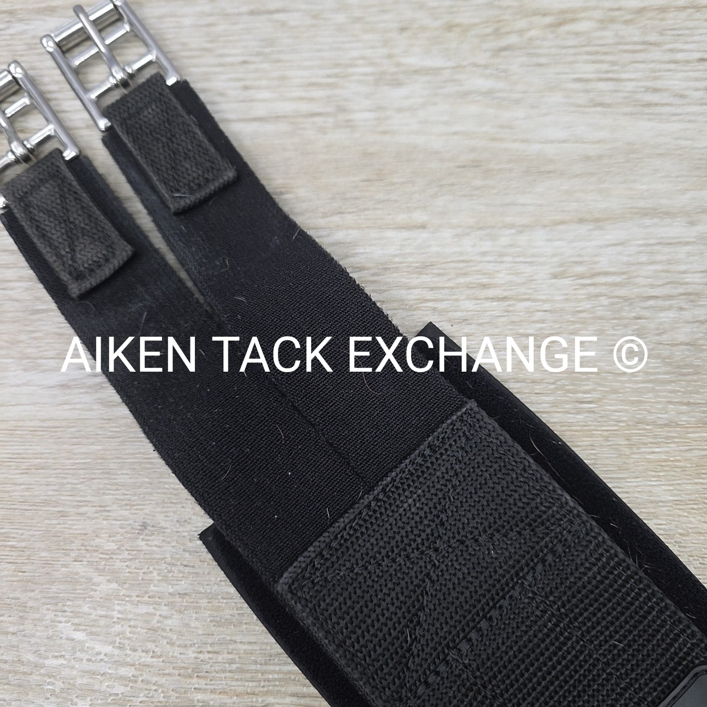 Professional's Choice SMx Girth with Double End Elastic, Black, 46"