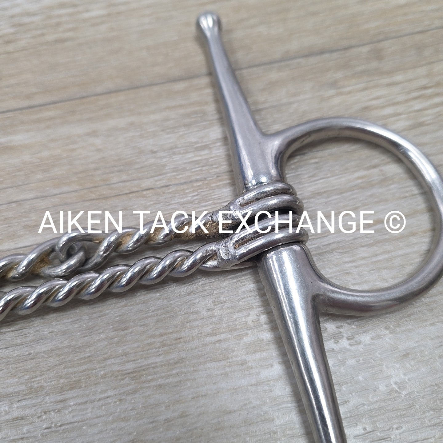 Double Twisted Wire Full Cheek Bit 4.75"