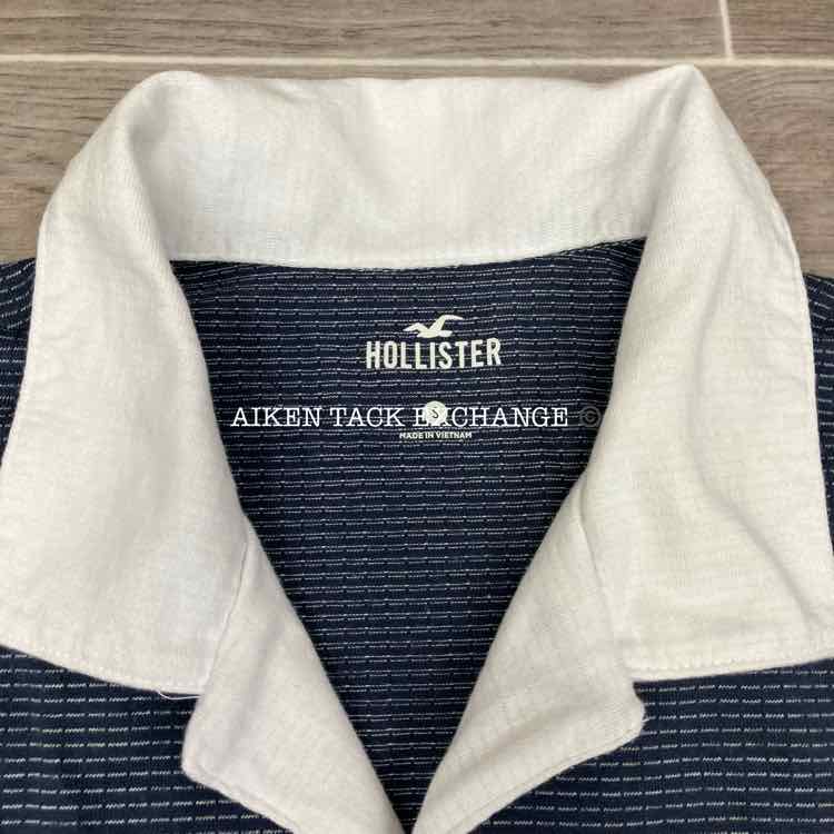 Hollister Short Sleeve Polo Top, Women's Small