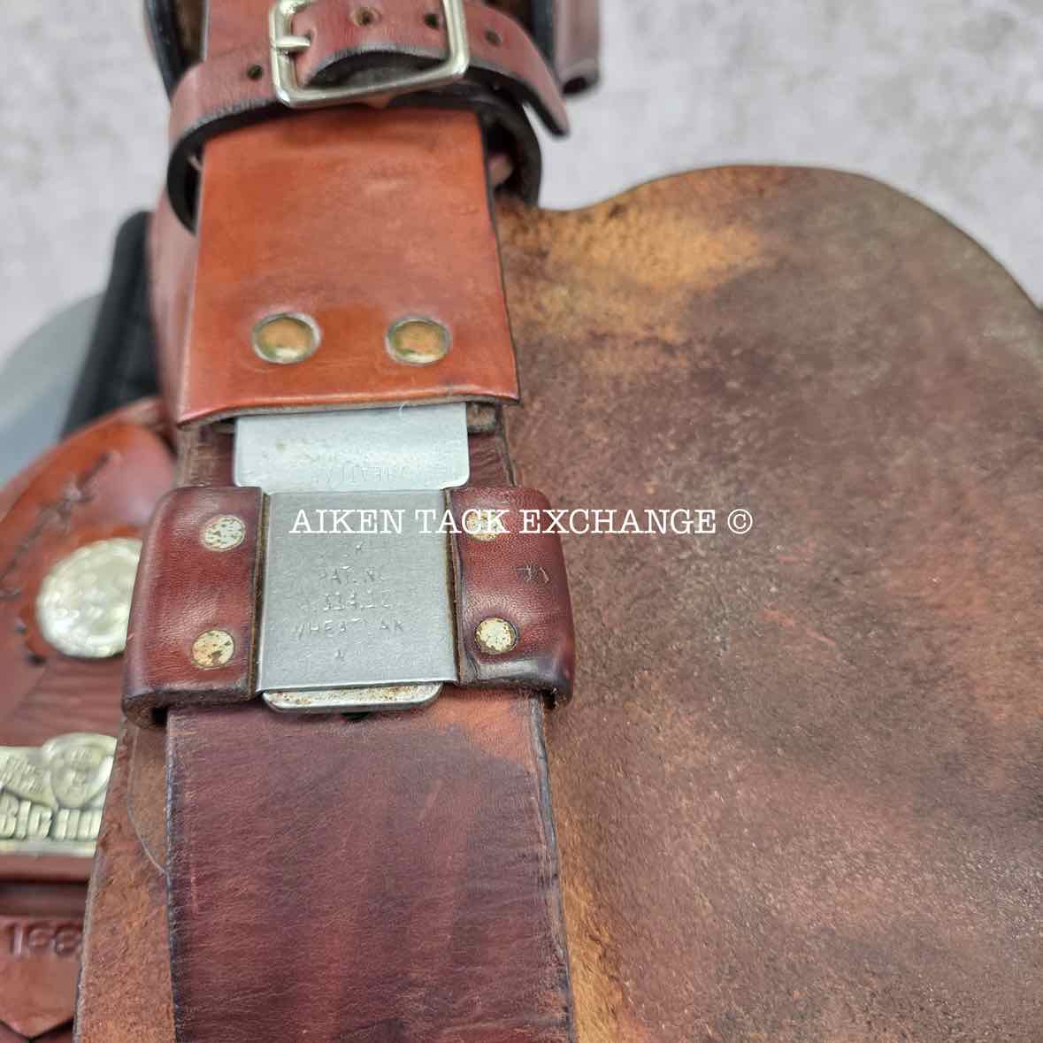 Big Horn 1681 Haflinger Western Saddle, 16" Seat, Wide Plus Tree