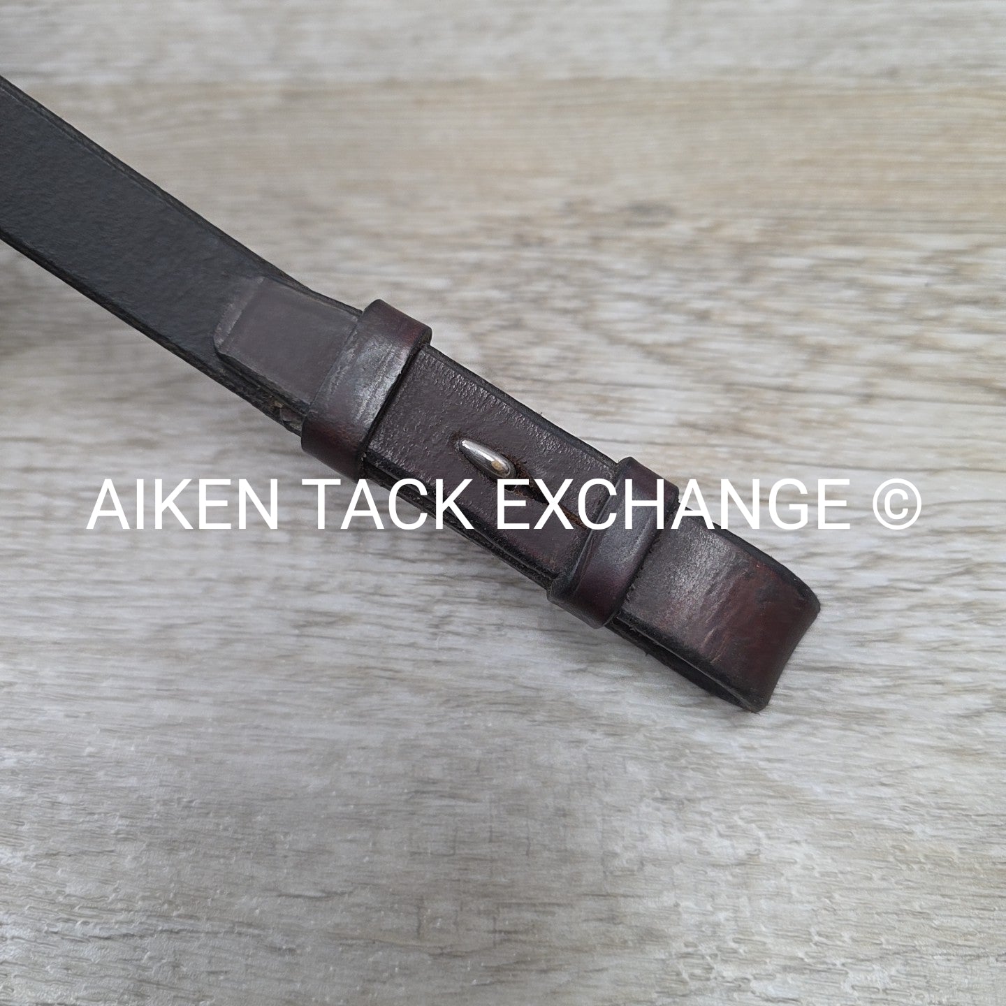 Horse Country Flat Hunt Bridle, No Reins, Brown, Size Full