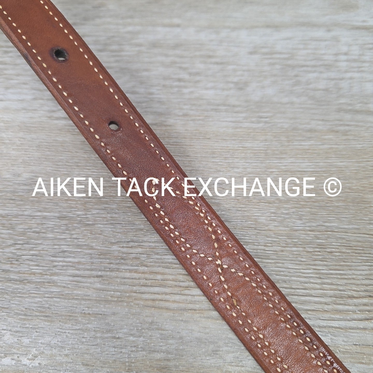 Stitched Replacement Halter Crown Piece, Brown, Size Full