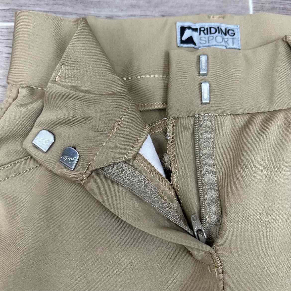 Dover Saddlery Riding Sport Silicone Grip Knee Patch Jods Size 10