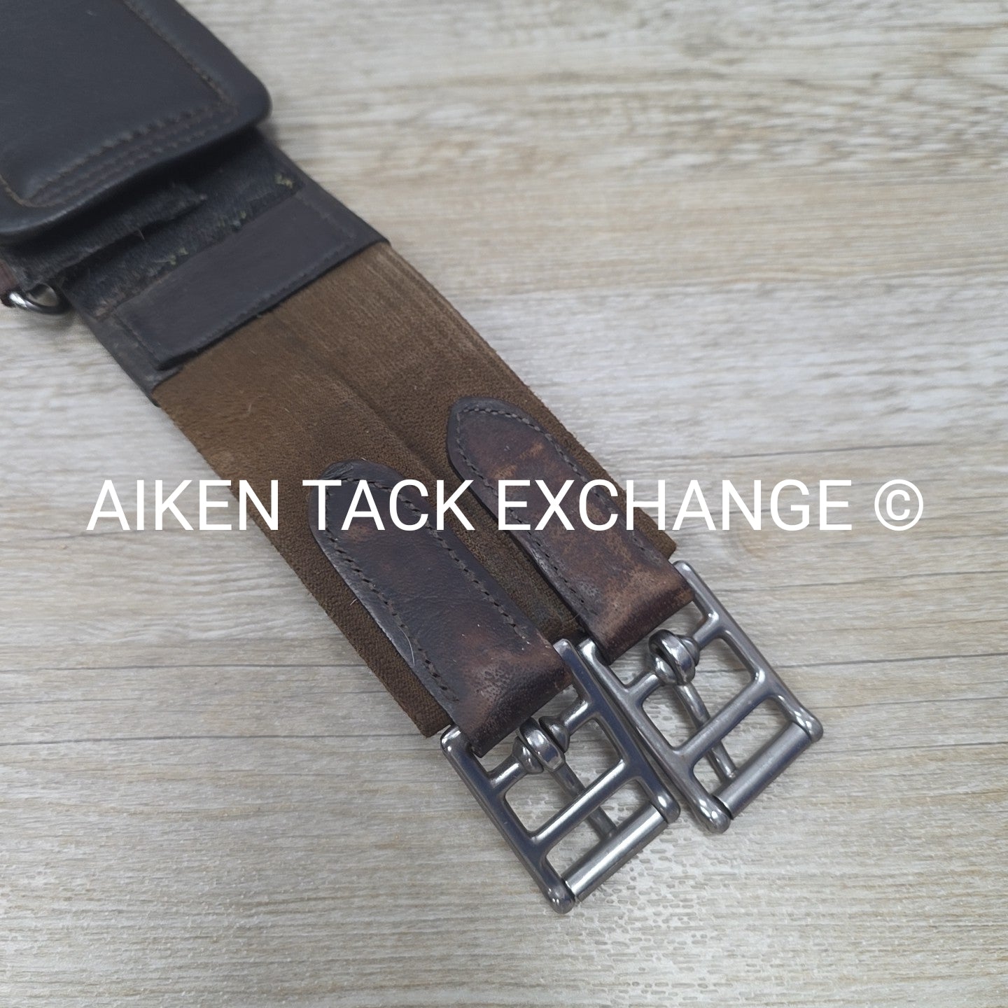 Total Saddle Fit StretchTec Anatomic Shoulder Relief Girth, Brown, 56"