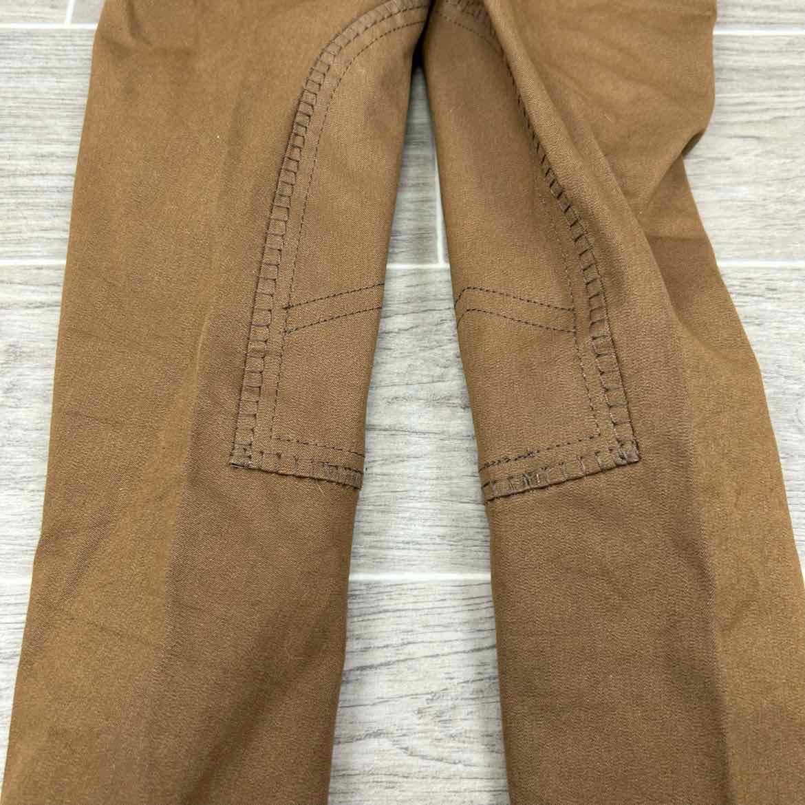Eqituff Children's Knee Patch Breeches, Brown, Size 10, Brand New