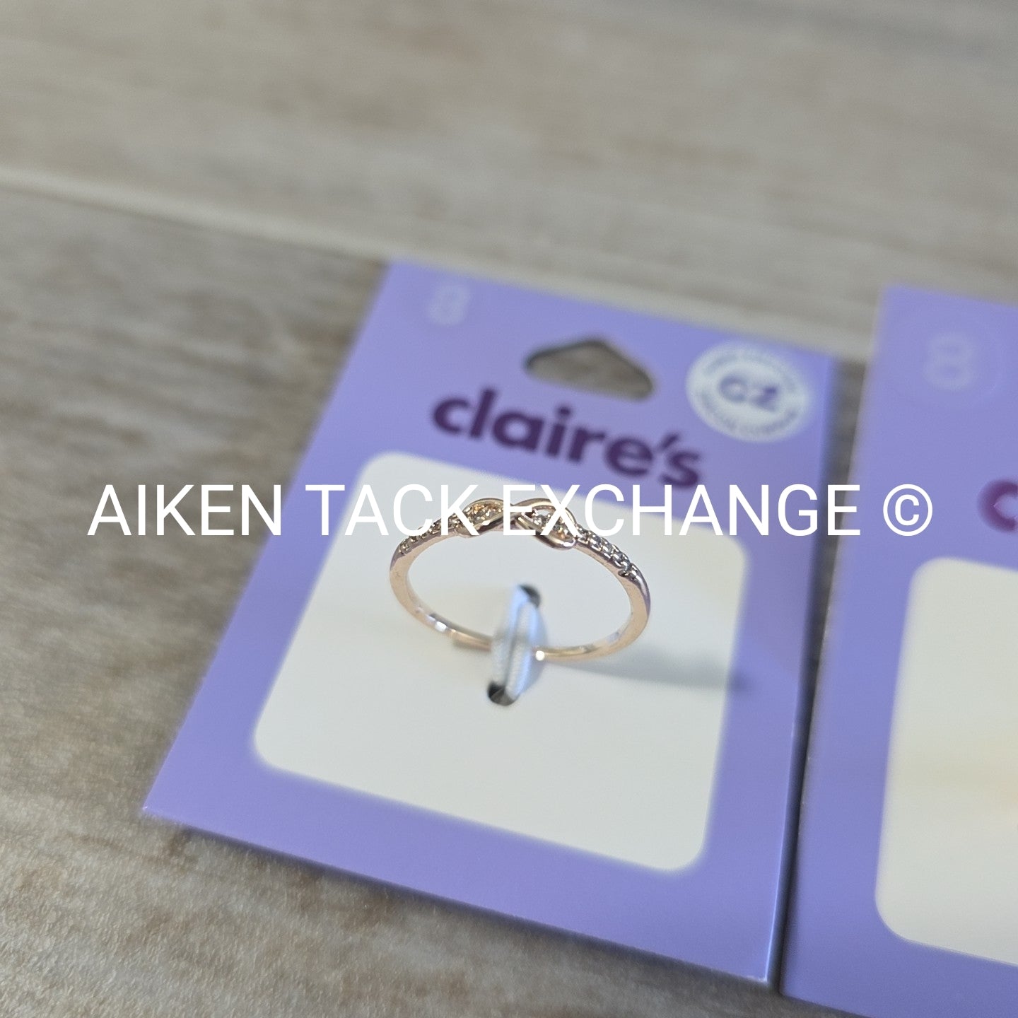 Claire's Rings (2) - Size 8