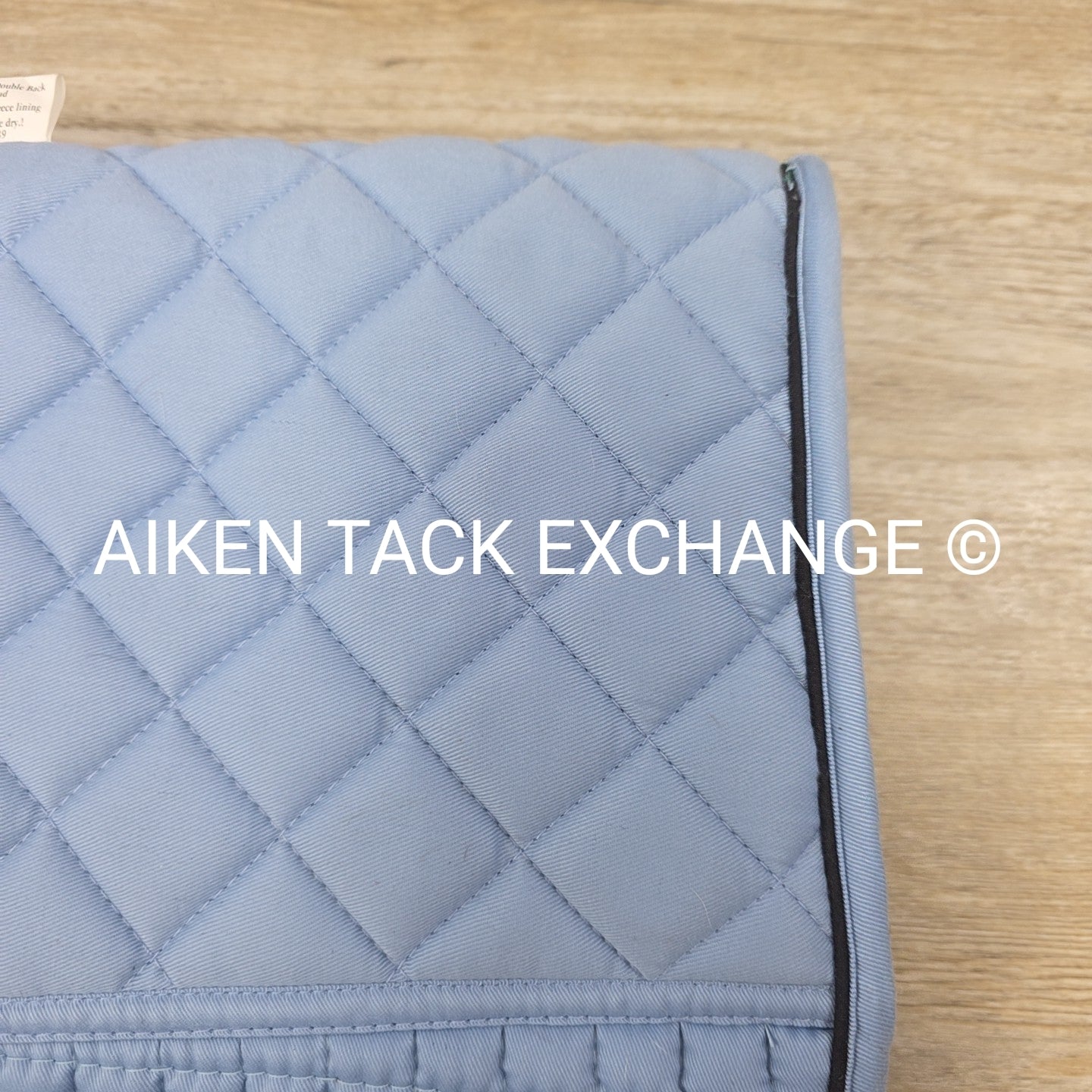 PRI Continental Double Back Dressage Saddle Pad, Cotton Quilt w/ Fleece Lining
