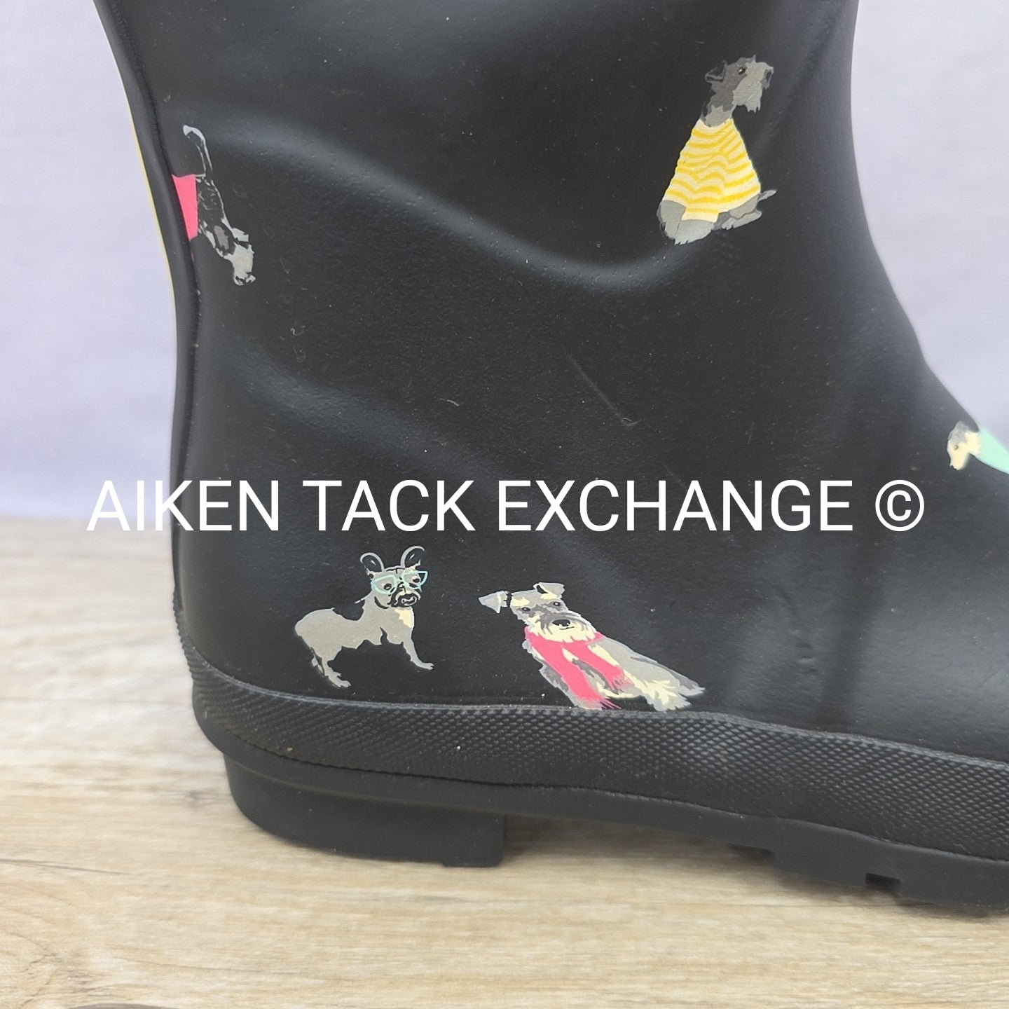 Joules Printed Tall Waterproof Wellies