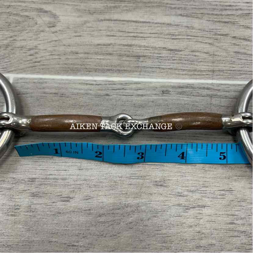 Reinsman 123 Traditional Single Joint Loose Ring Bit 5"