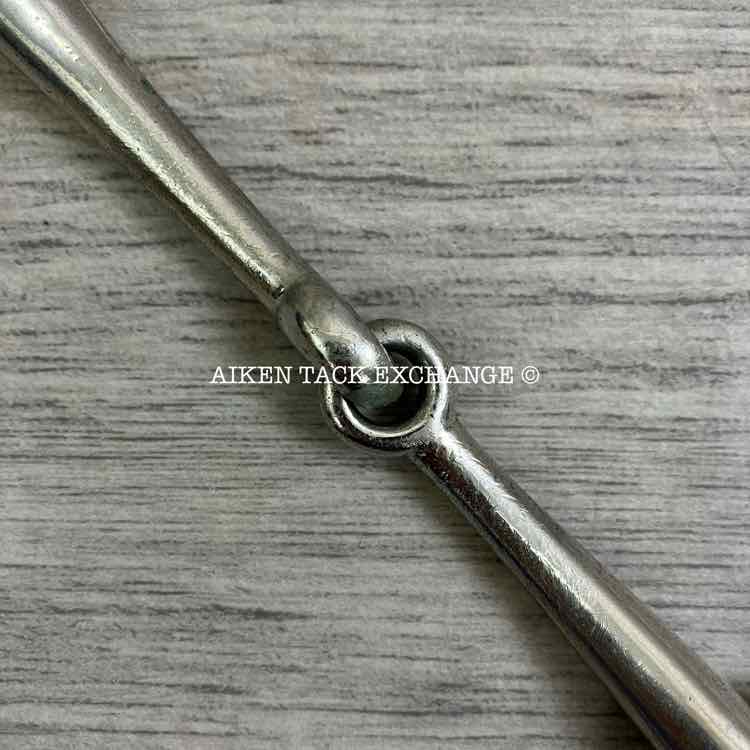 Star Steel Silver Single Joint Loose Ring Bradoon Bit 5.25"