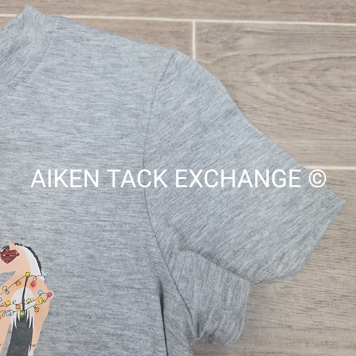 Horse Print T-Shirt, Size Small