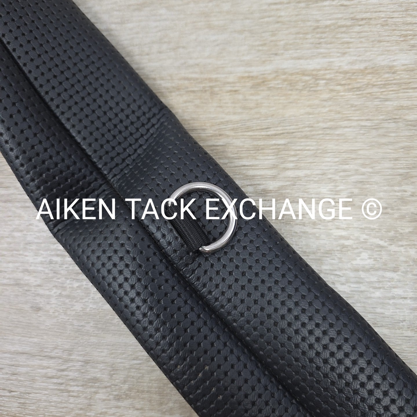 Synthetic Girth with Elastic at One End, Black, 48"