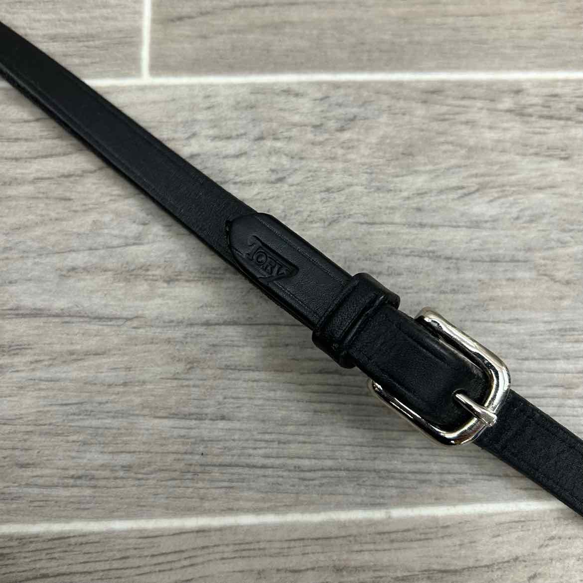 Tory Leather Rubber Grip Reins, Black, 60", Brand New