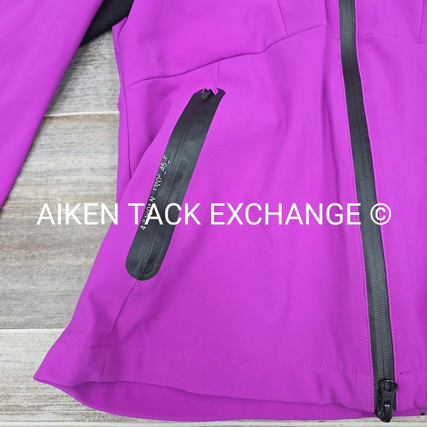 Equiline Full Zip Tech Sweatshirt, Sized Medium