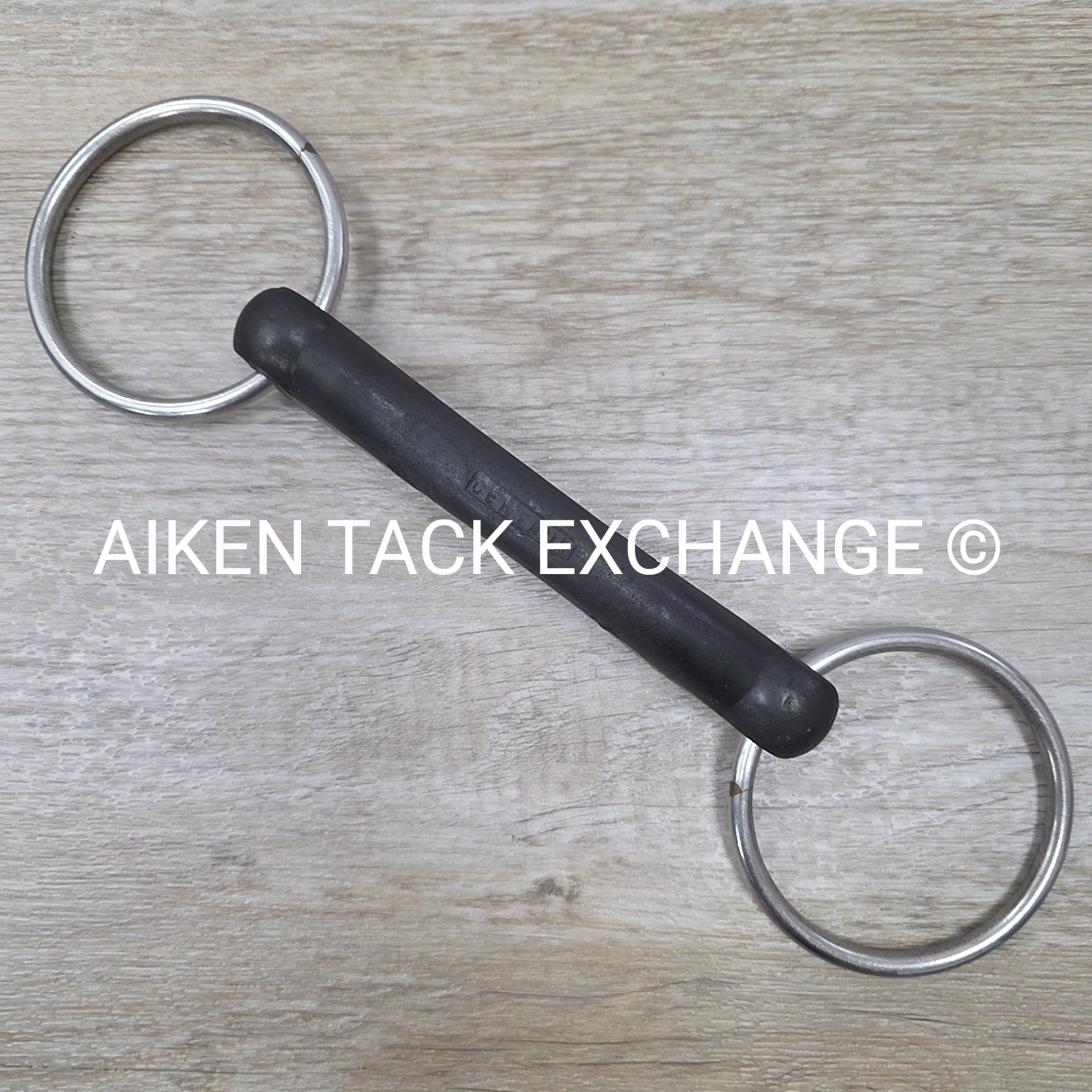 Hard Rubber Mullen Mouth Loose Ring Bit 5.25"