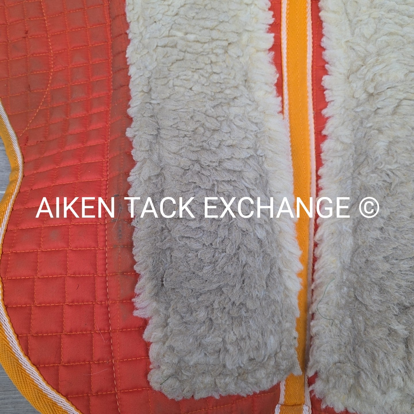 Challenger Horse Wear Fleece Lined Western Saddle Pad