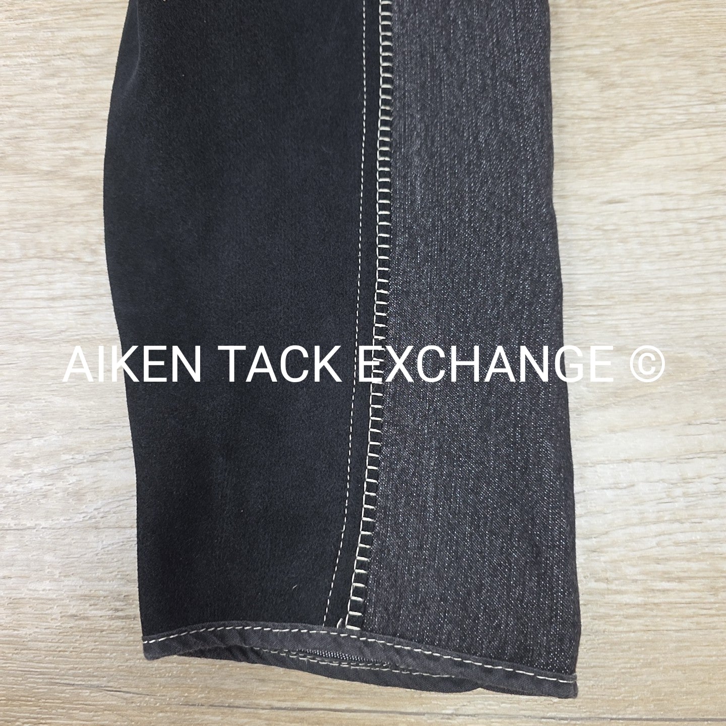 HKM Full Seat Denim Breeches, Size 38
