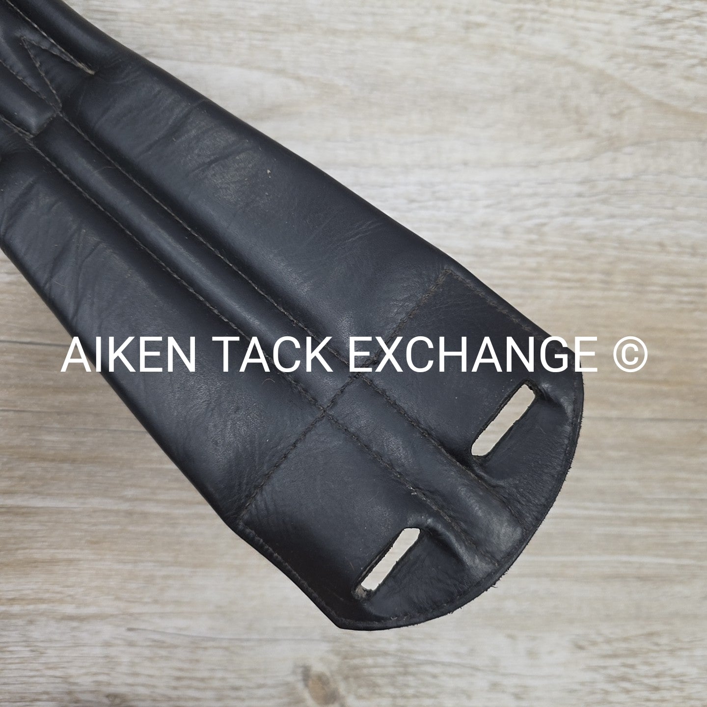Trilogy Padded Leather Contour Girth, Black, 26"