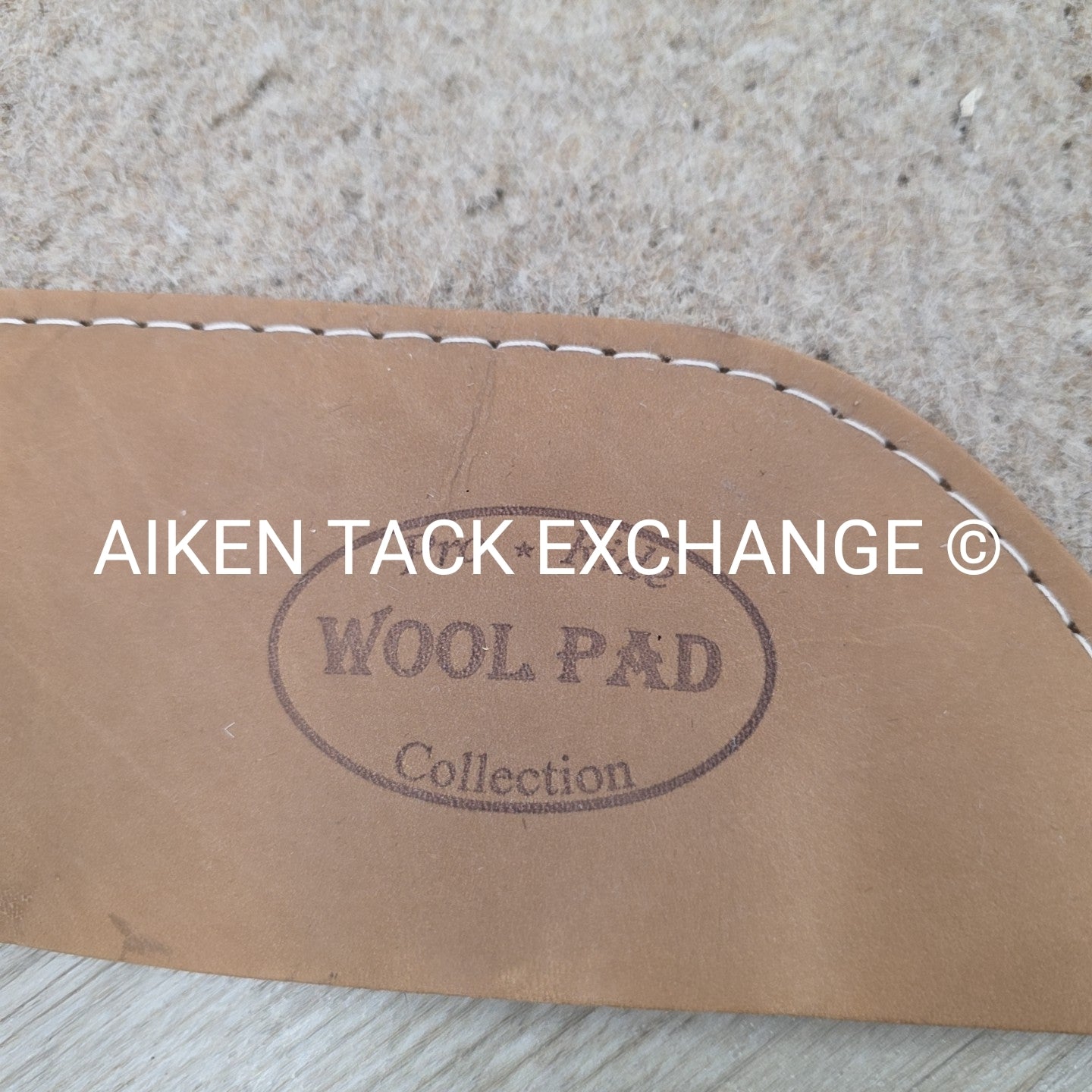 Mustang Manufacturing Pro Ride Wool Pony Western Saddle Pad, 24" x 24"