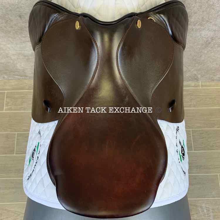 CJD Trophy Competitor XK Close Contact Jump Saddle, 17" Seat, Medium Tree, Foam Panels