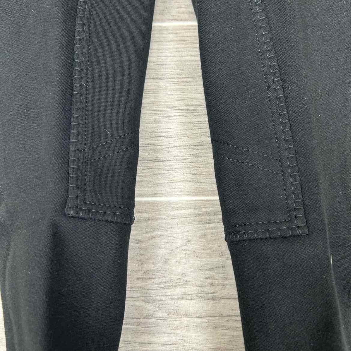 Eqituff Children's Pull On Knee Patch Breeches, Black, Size 4, Brand New