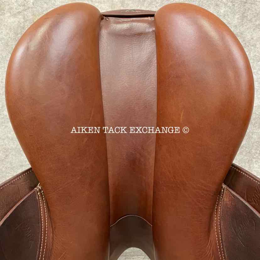 2019 Pessoa Gen-X3 Close Contact Jump Saddle, 17.5" Seat, Adjustable Tree - XCH Changeable Gullet, Foam Panels