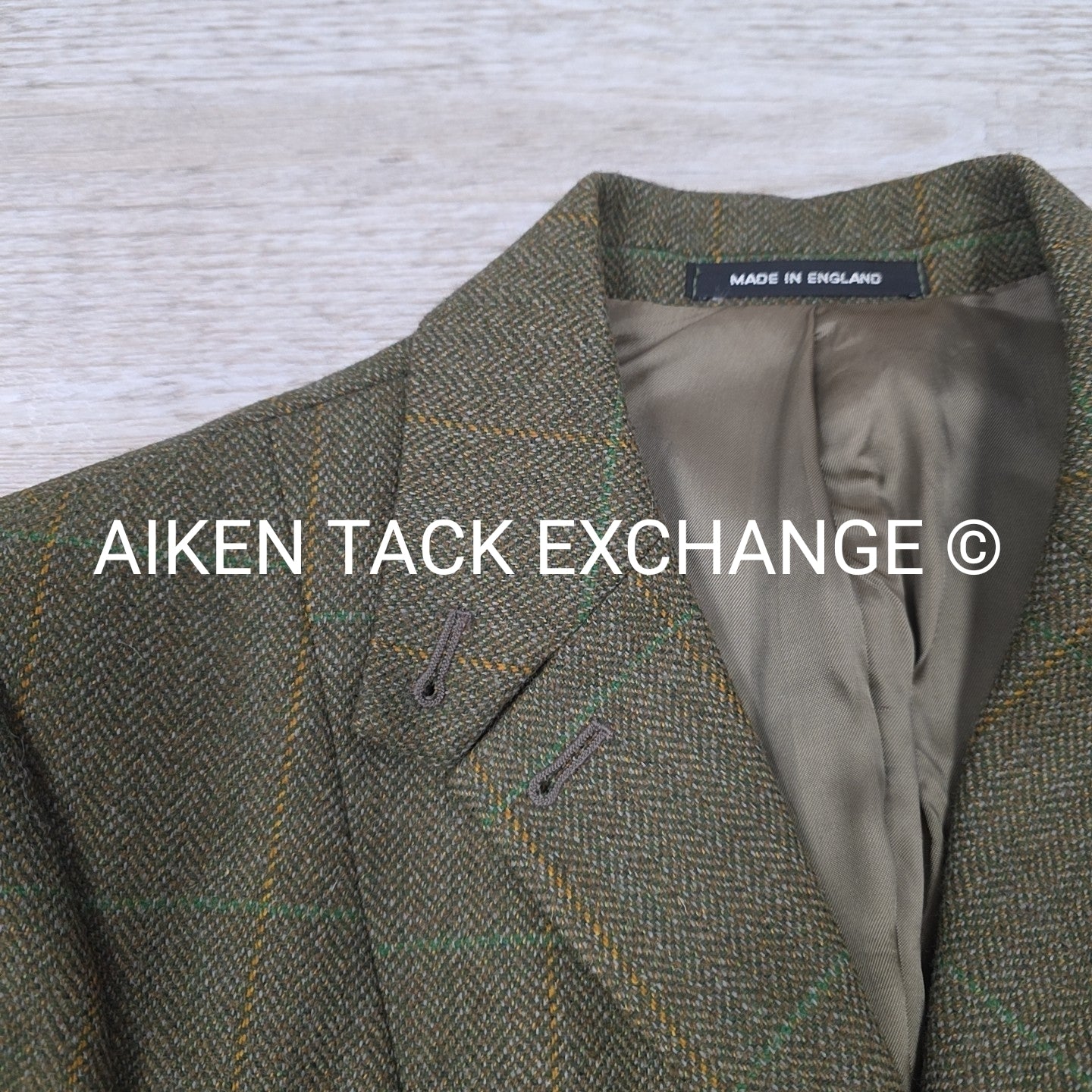 Horse Country Tweed Coat for Fox Hunting, Size 38 L