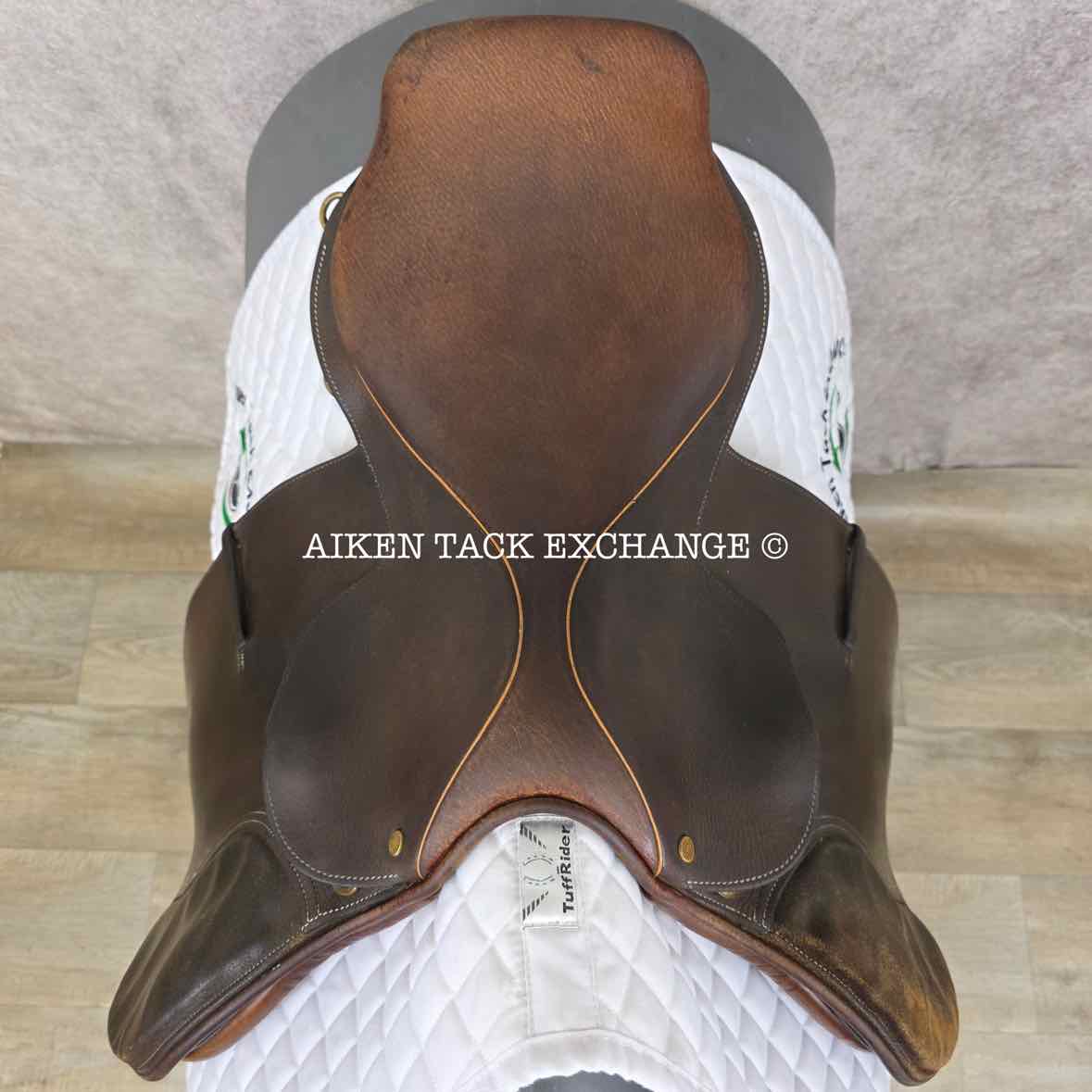 Crosby The Hampton Classic Close Contact Jump Saddle, 17" Seat, Medium Tree, Foam Panels