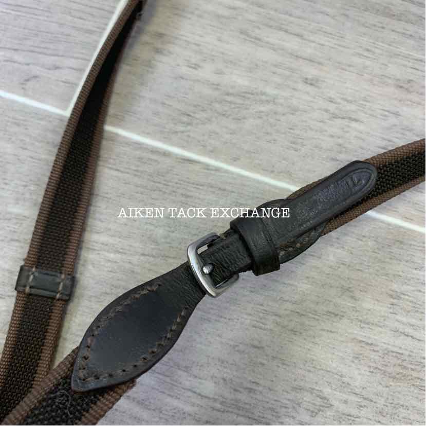Rubber Grip Continental Reins, Size Full 55"