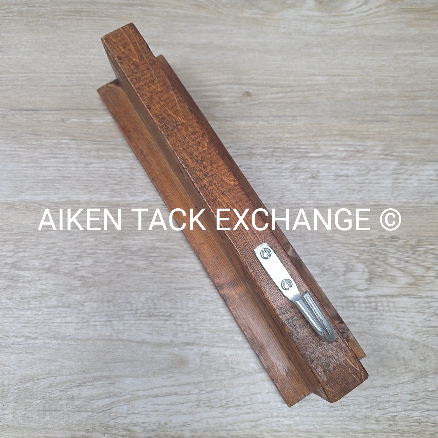 Wood Saddle Rack, 15.5" Long