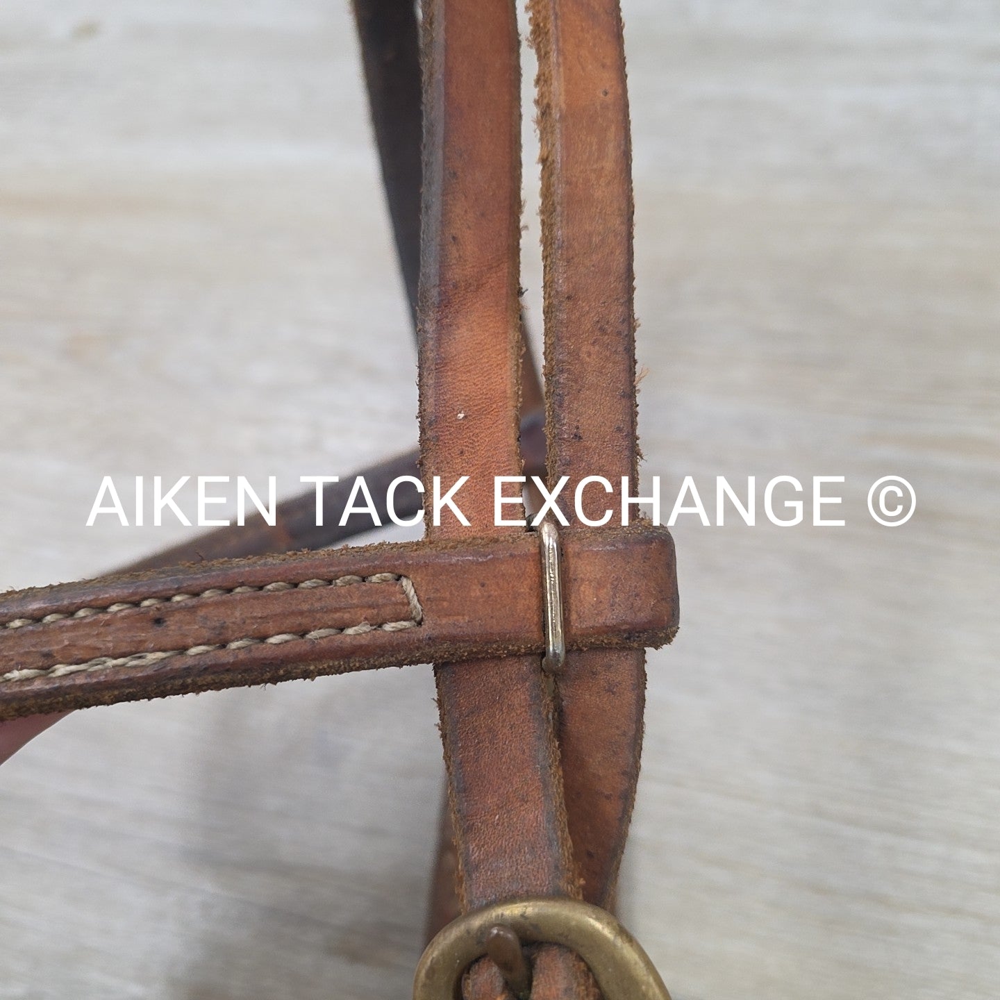 Western Browband Headstall, Brown, Size Full