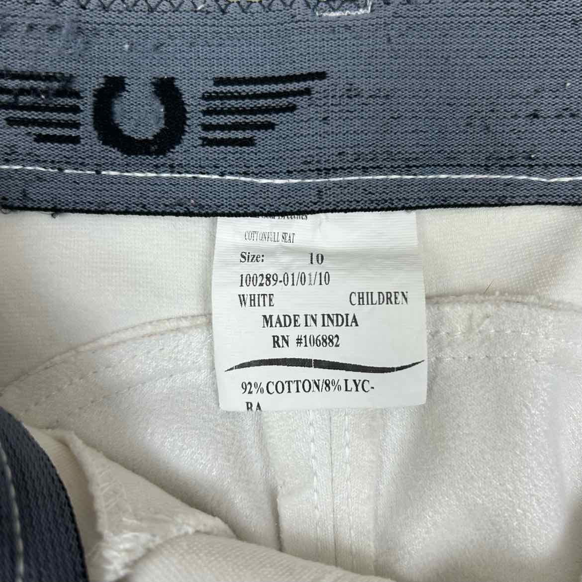 TuffRider Full Seat Breeches, Size 10