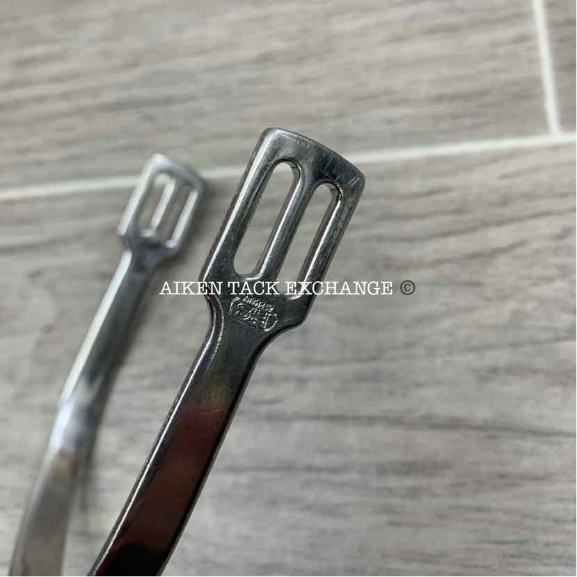 Herm Sprenger Flat Neck Spurs, 40mm