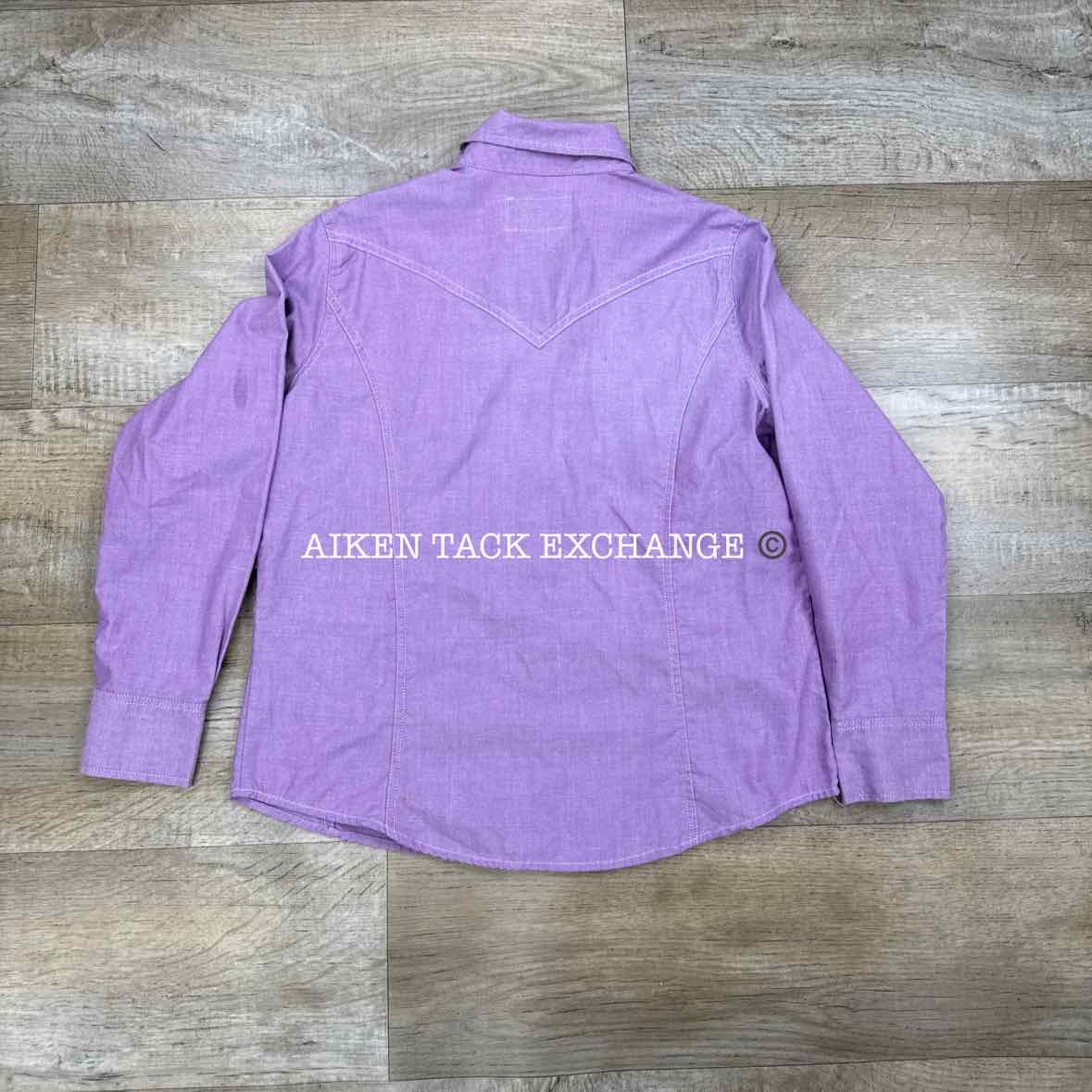 Schmidt Workwear Long Sleeve Shirt w/ Pearl Snaps, Women's Medium