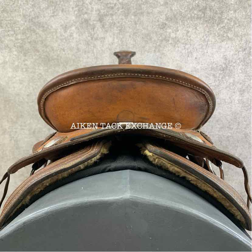 **SOLD** Ortho-Flex Western Saddle, 16" Seat, Wide Fit with Flex Panels