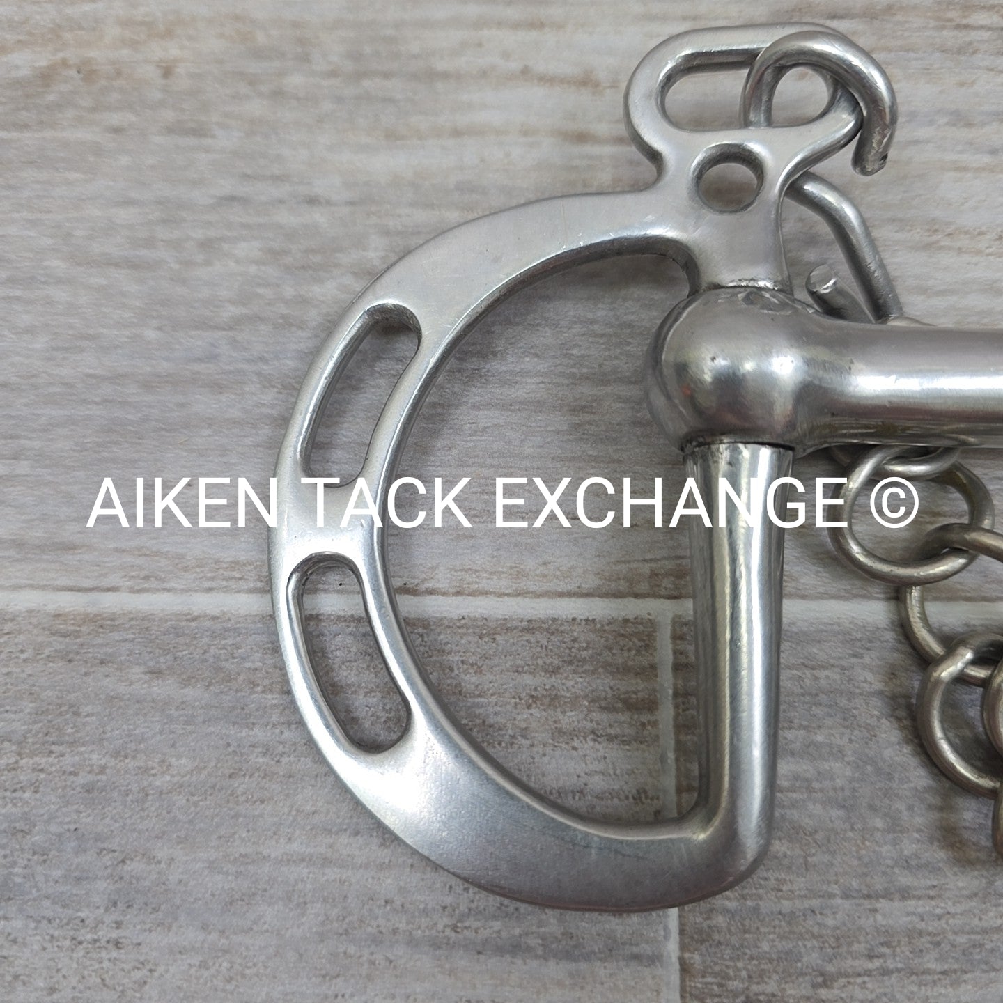 Mullen Mouth Uxeter Kimberwicke Bit, Size 5"