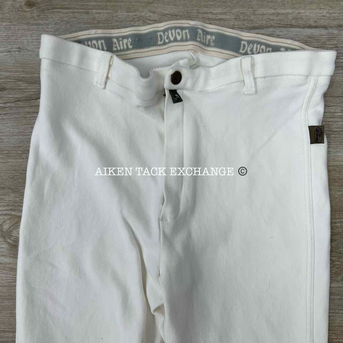 Devon-Aire Knee Patch Breeches, Size 32 Long