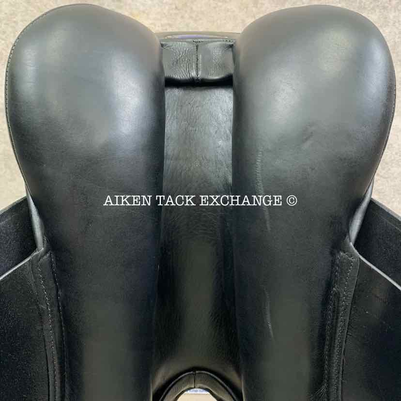 **SOLD** EuroRiding Titan II Dressage Saddle, 18" Seat, Wide Tree, Wool Flocked Panels