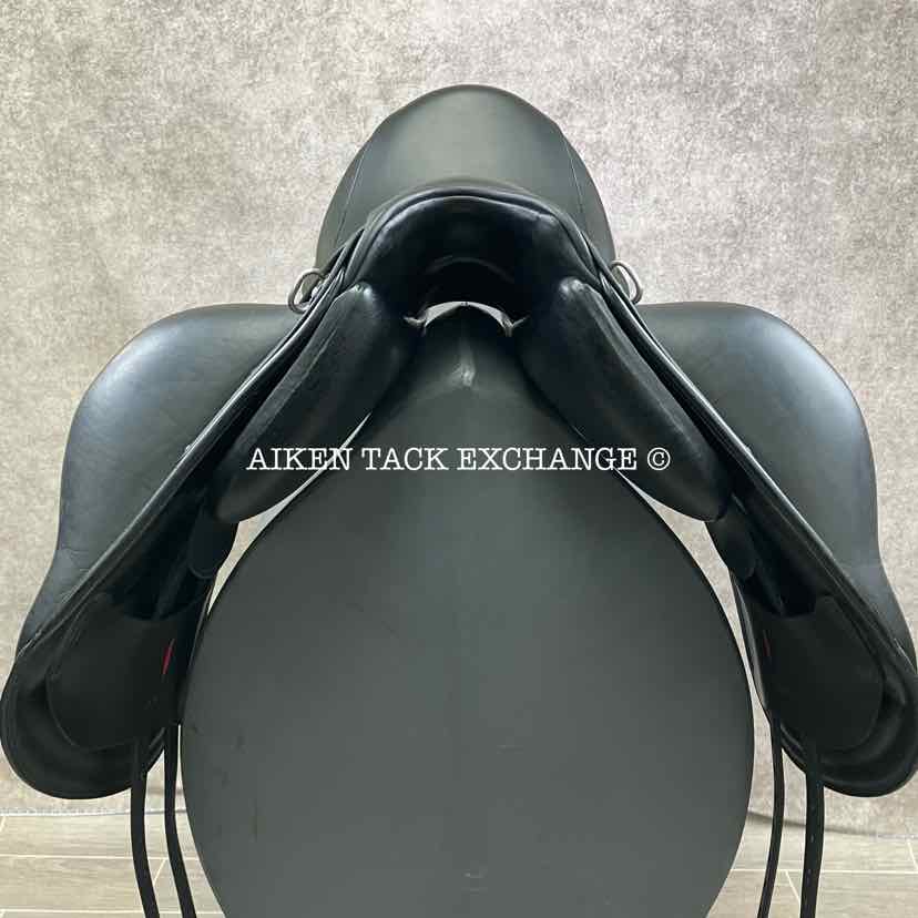2021 Aviar Rook 2.0 Monoflap Dressage Saddle, 17.5" Seat, Adjustable Tree, Foam Panels