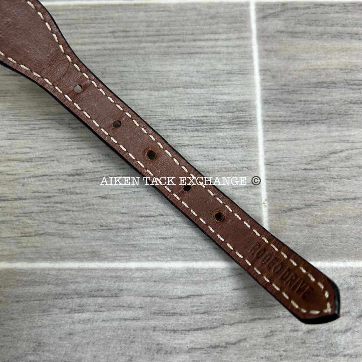 Rodeo Drive Leather Collar, 10"