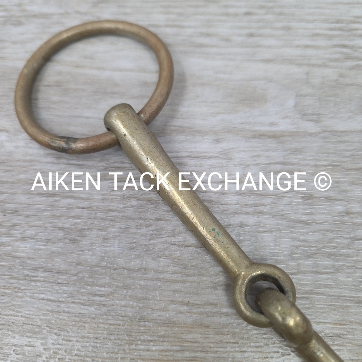 Herm Sprenger Single Joint Loose Ring Bradoon Bit 5.75"