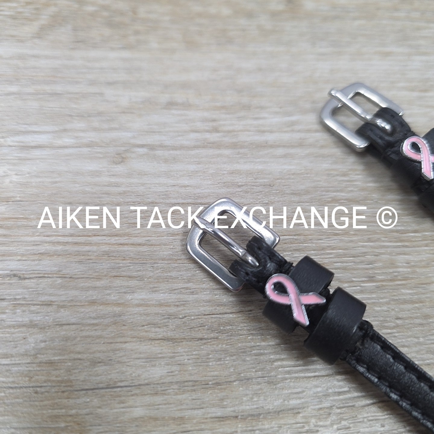 ManeJane Breast Canter Awareness Spur Straps, Black
