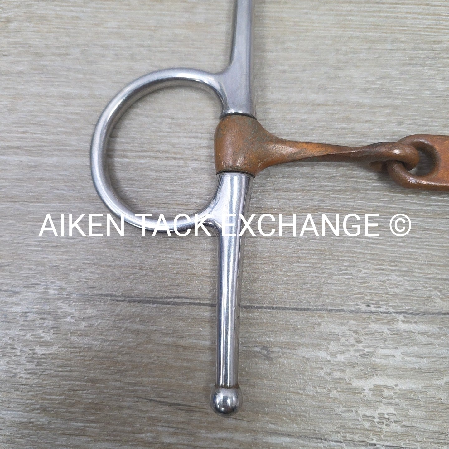 Coronet Copper Twisted Dr. Bristol Full Cheek Bit 5"