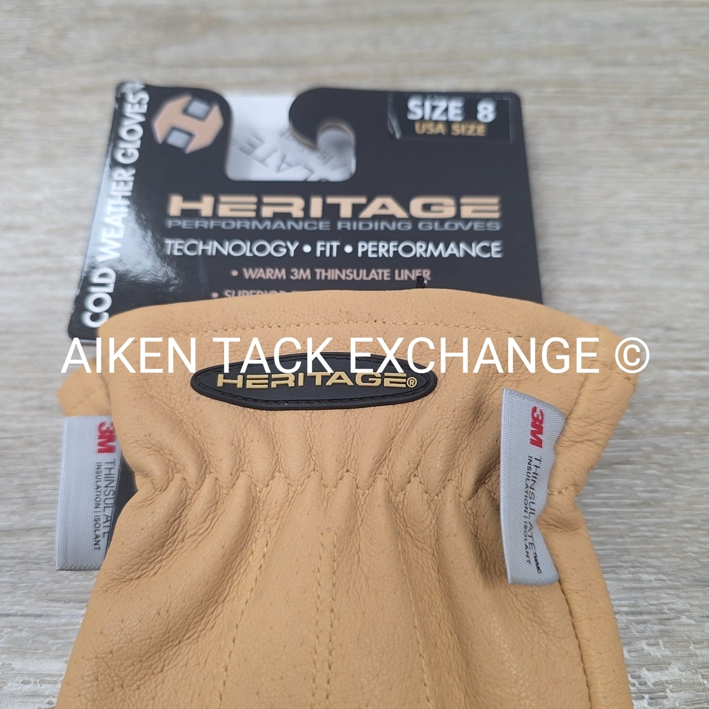 Heritage Cold Weather Gloves, Size 8