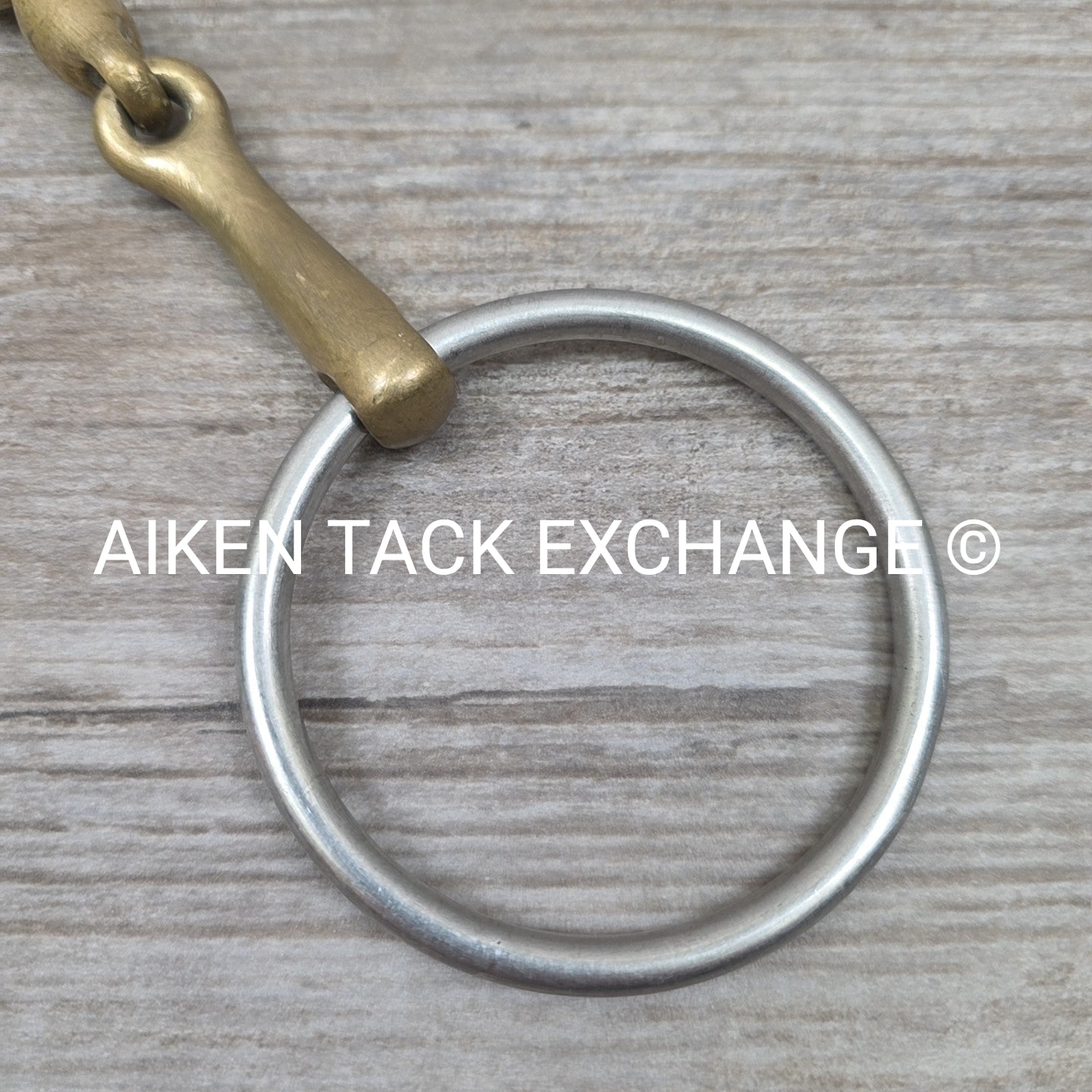 Herm Sprenger KK Ultra Aurigan Double Joint Loose Ring Bit, Size 5.5"