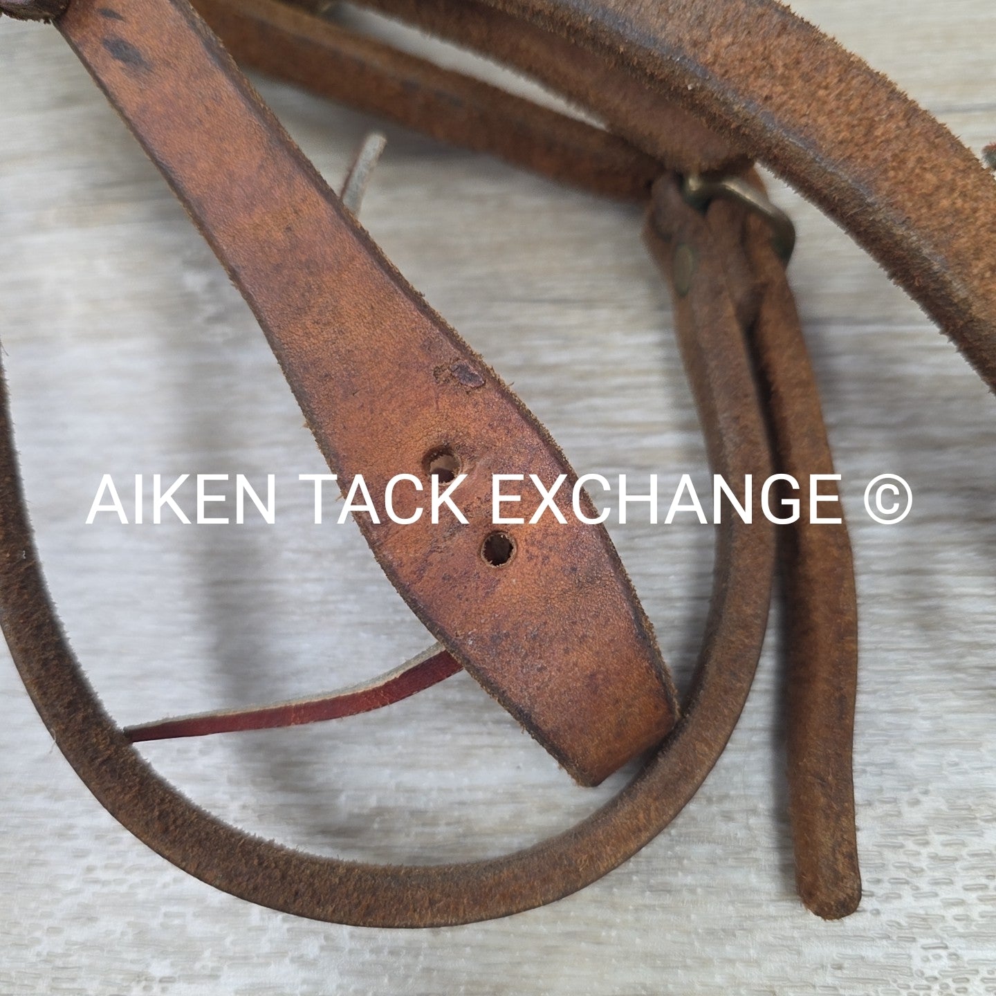 Western Browband Headstall, Brown, Size Full