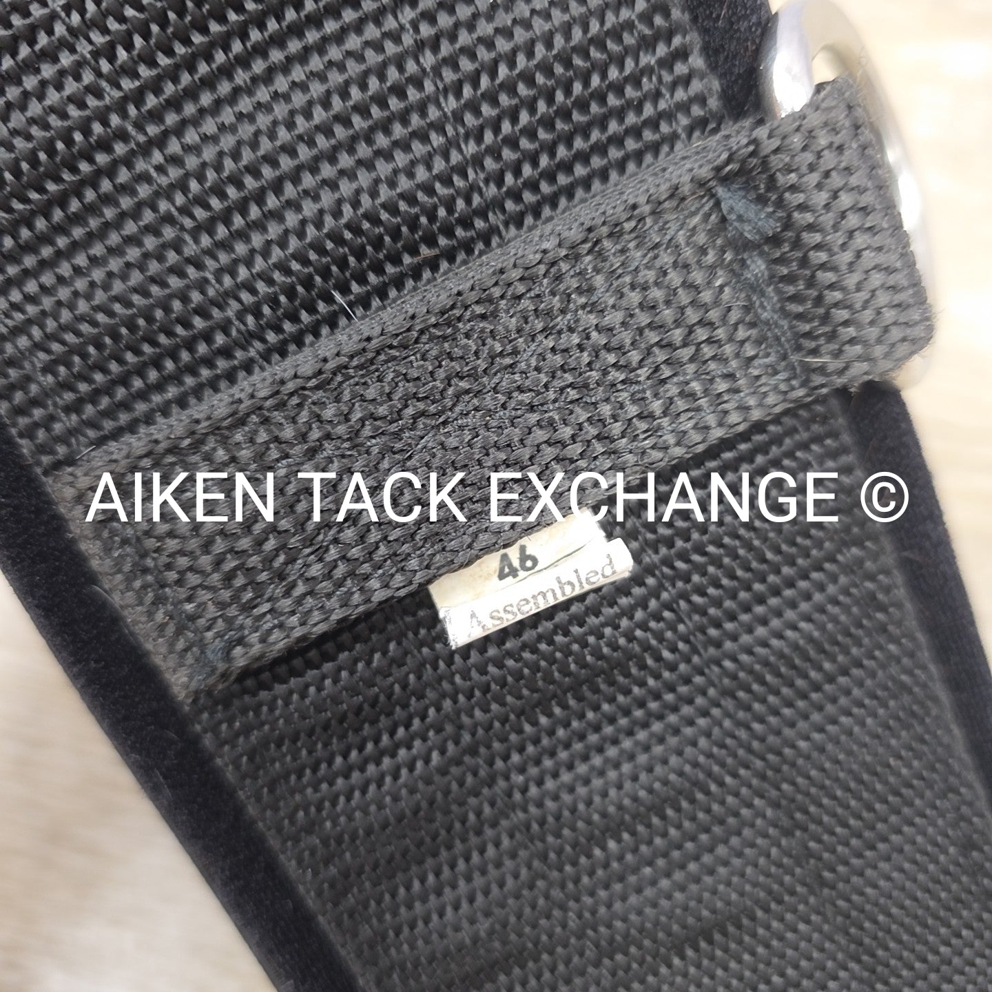 Professional's Choice SMx Girth with Double End Elastic, Black, 46"
